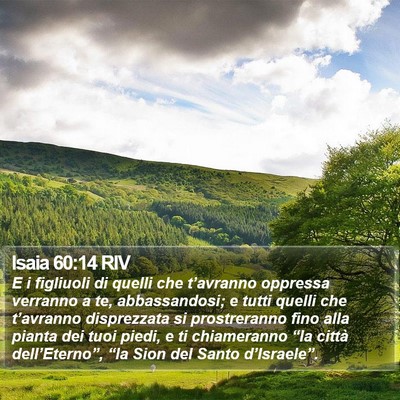 Isaia 60:14 RIV Bible Verse Image