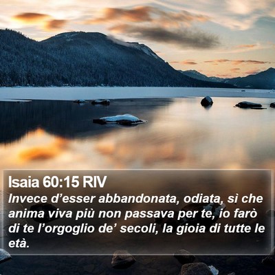 Isaia 60:15 RIV Bible Verse Image