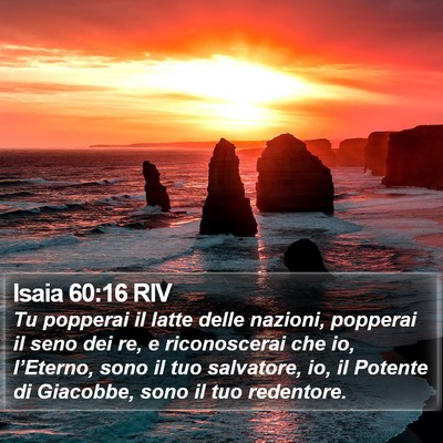 Isaia 60:16 RIV Bible Verse Image