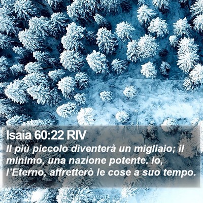Isaia 60:22 RIV Bible Verse Image