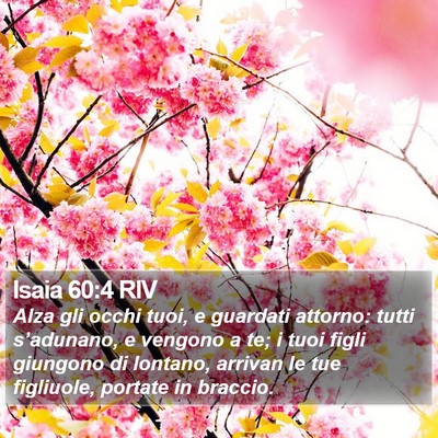 Isaia 60:4 RIV Bible Verse Image