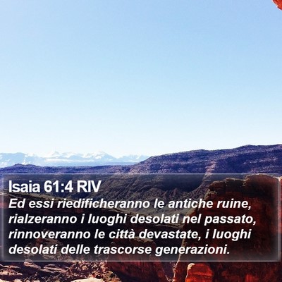 Isaia 61:4 RIV Bible Verse Image