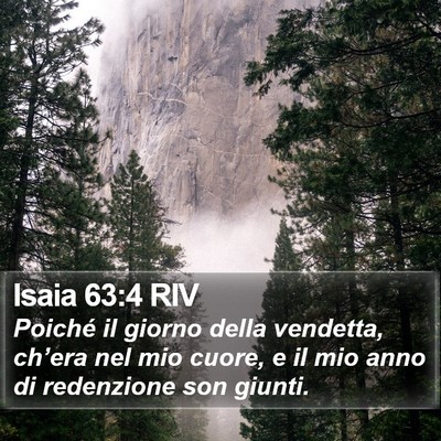 Isaia 63:4 RIV Bible Verse Image
