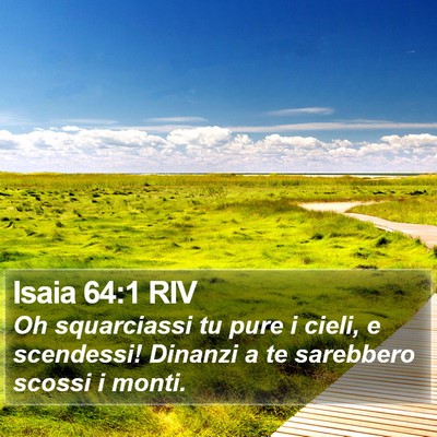 Isaia 64:1 RIV Bible Verse Image