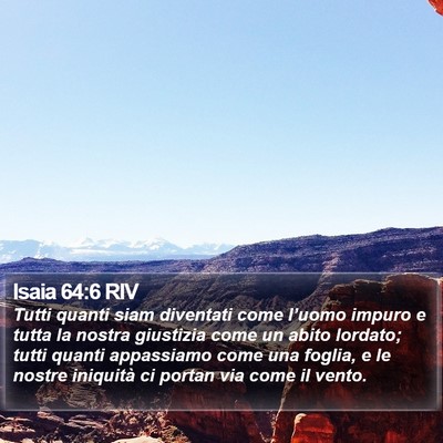 Isaia 64:6 RIV Bible Verse Image