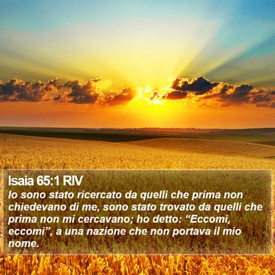 Isaia 65:1 RIV Bible Verse Image