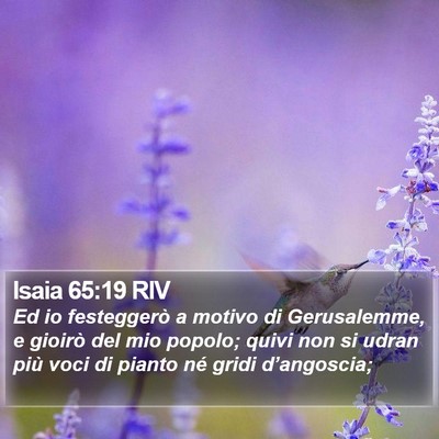 Isaia 65:19 RIV Bible Verse Image