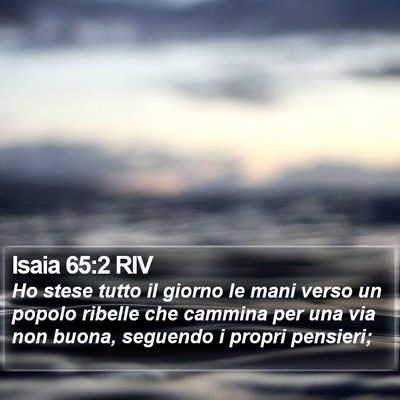 Isaia 65:2 RIV Bible Verse Image