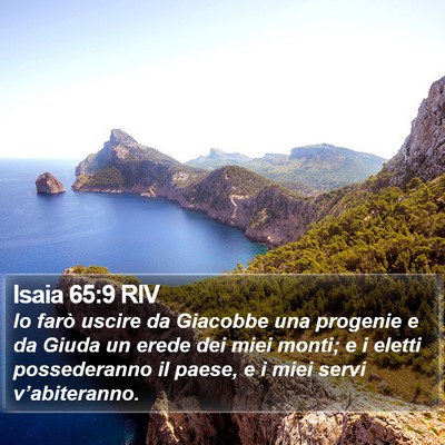 Isaia 65:9 RIV Bible Verse Image