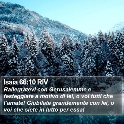 Isaia 66:10 RIV Bible Verse Image