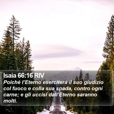 Isaia 66:16 RIV Bible Verse Image