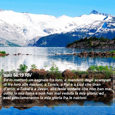 Isaia 66:19 RIV Bible Verse Image