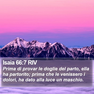 Isaia 66:7 RIV Bible Verse Image