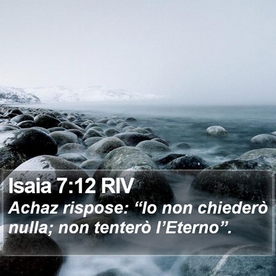 Isaia 7:12 RIV Bible Verse Image