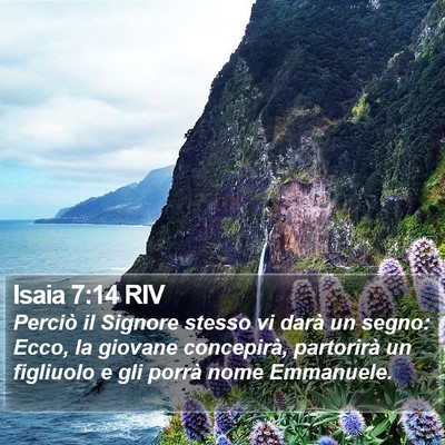 Isaia 7:14 RIV Bible Verse Image