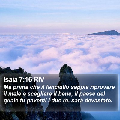 Isaia 7:16 RIV Bible Verse Image