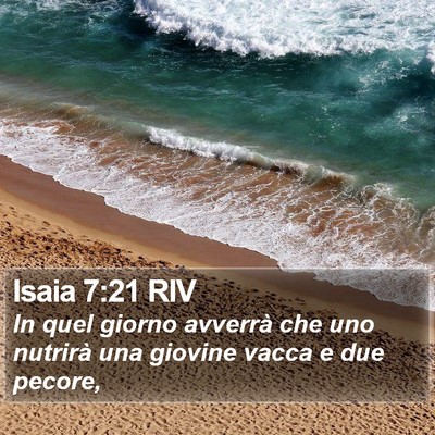 Isaia 7:21 RIV Bible Verse Image
