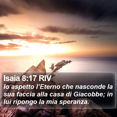Isaia 8:17 RIV Bible Verse Image