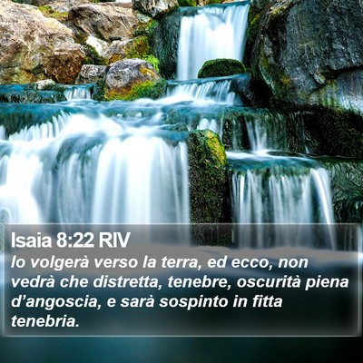 Isaia 8:22 RIV Bible Verse Image