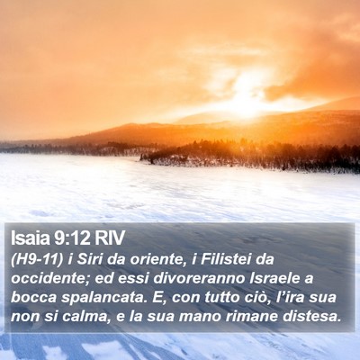 Isaia 9:12 RIV Bible Verse Image