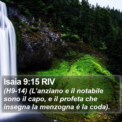 Isaia 9:15 RIV Bible Verse Image