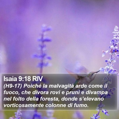 Isaia 9:18 RIV Bible Verse Image