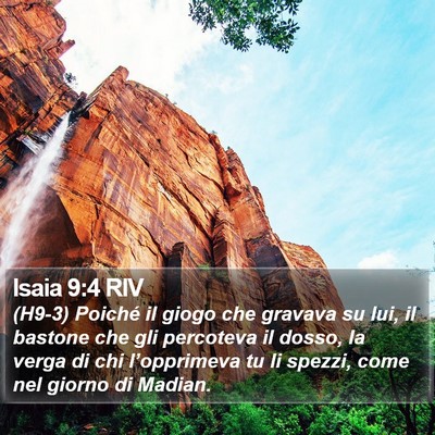 Isaia 9:4 RIV Bible Verse Image