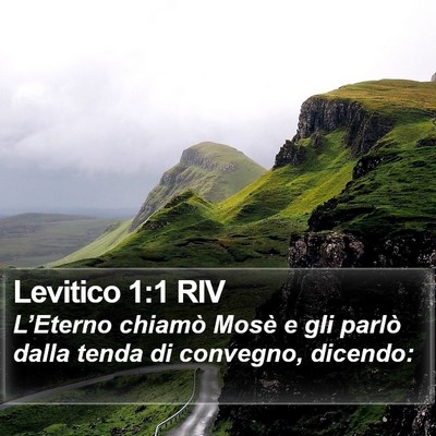 Levitico 1:1 RIV Bible Verse Image