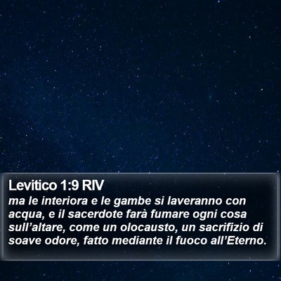 Levitico 1:9 RIV Bible Verse Image