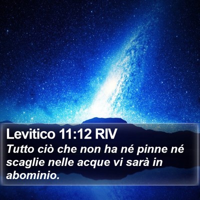 Levitico 11:12 RIV Bible Verse Image