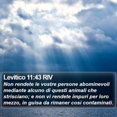 Levitico 11:43 RIV Bible Verse Image