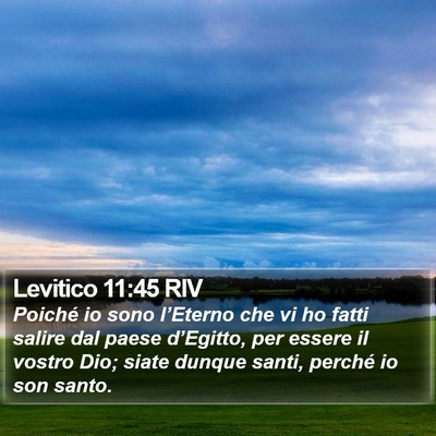 Levitico 11:45 RIV Bible Verse Image