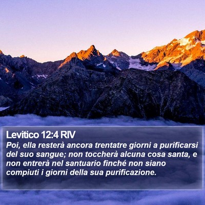 Levitico 12:4 RIV Bible Verse Image