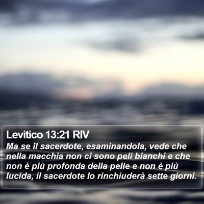 Levitico 13:21 RIV Bible Verse Image