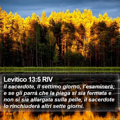 Levitico 13:5 RIV Bible Verse Image