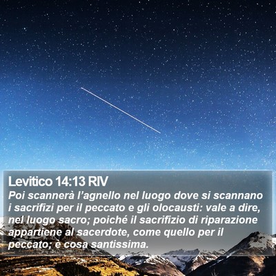 Levitico 14:13 RIV Bible Verse Image