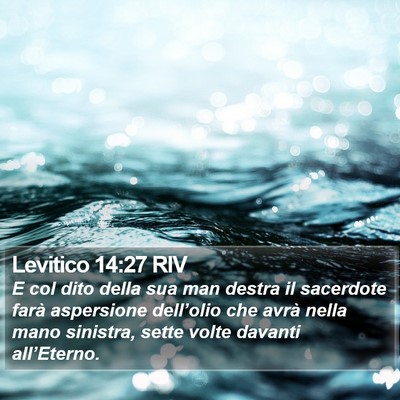 Levitico 14:27 RIV Bible Verse Image