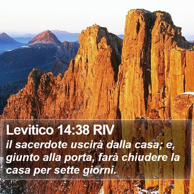 Levitico 14:38 RIV Bible Verse Image