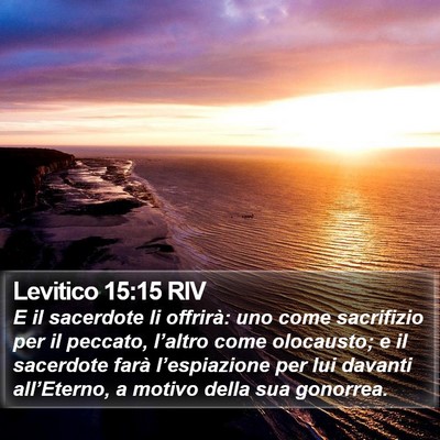 Levitico 15:15 RIV Bible Verse Image