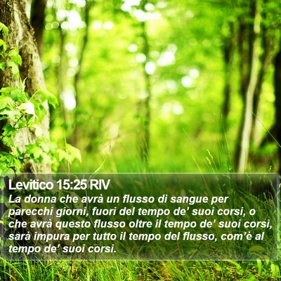 Levitico 15:25 RIV Bible Verse Image