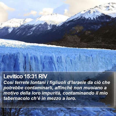 Levitico 15:31 RIV Bible Verse Image