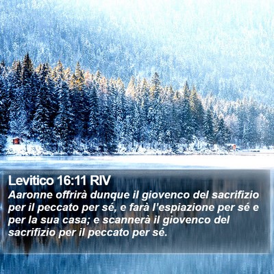 Levitico 16:11 RIV Bible Verse Image