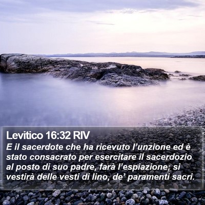Levitico 16:32 RIV Bible Verse Image