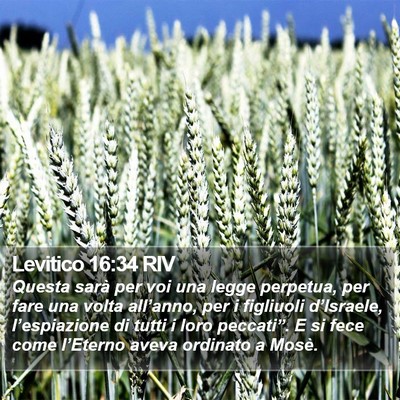 Levitico 16:34 RIV Bible Verse Image
