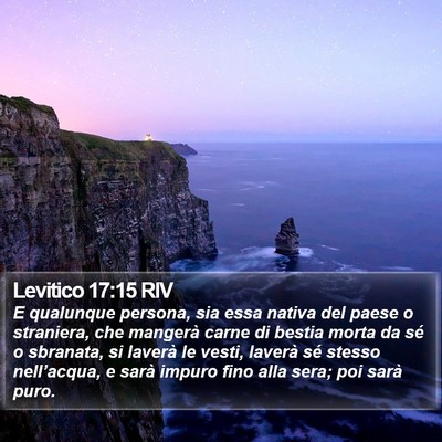 Levitico 17:15 RIV Bible Verse Image