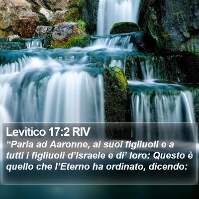 Levitico 17:2 RIV Bible Verse Image