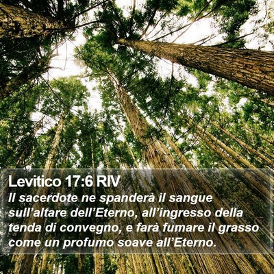 Levitico 17:6 RIV Bible Verse Image