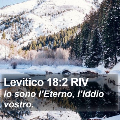 Levitico 18:2 RIV Bible Verse Image