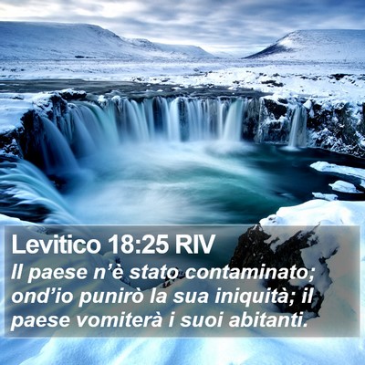 Levitico 18:25 RIV Bible Verse Image