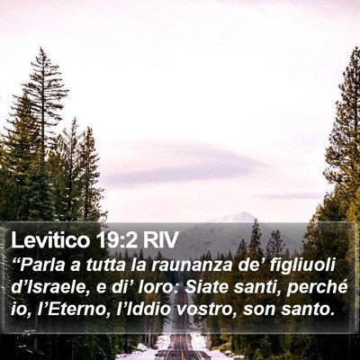 Levitico 19:2 RIV Bible Verse Image